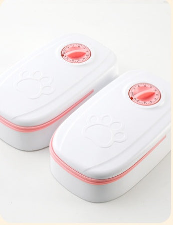 Automatic Pet Feeder pink